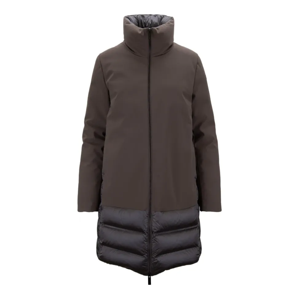 Chaquetón de Plumas para Mujer con Cremallera