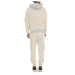 Chándal deportivo con capucha bicolor