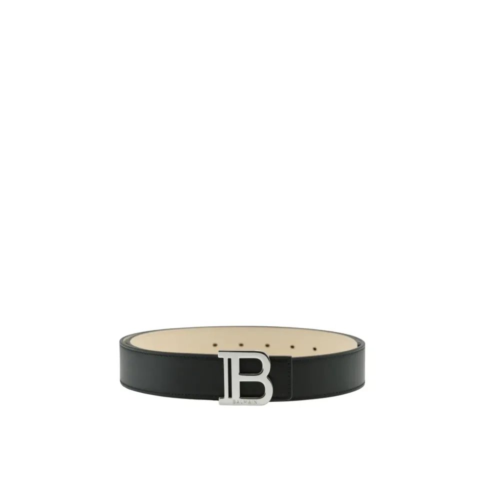 Cinturón B-Belt de Cuero Liso