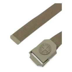 Cinturón con Hebilla de Logo de Brújula