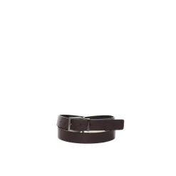 Cinturón Reversible con Hebilla Geométrica
