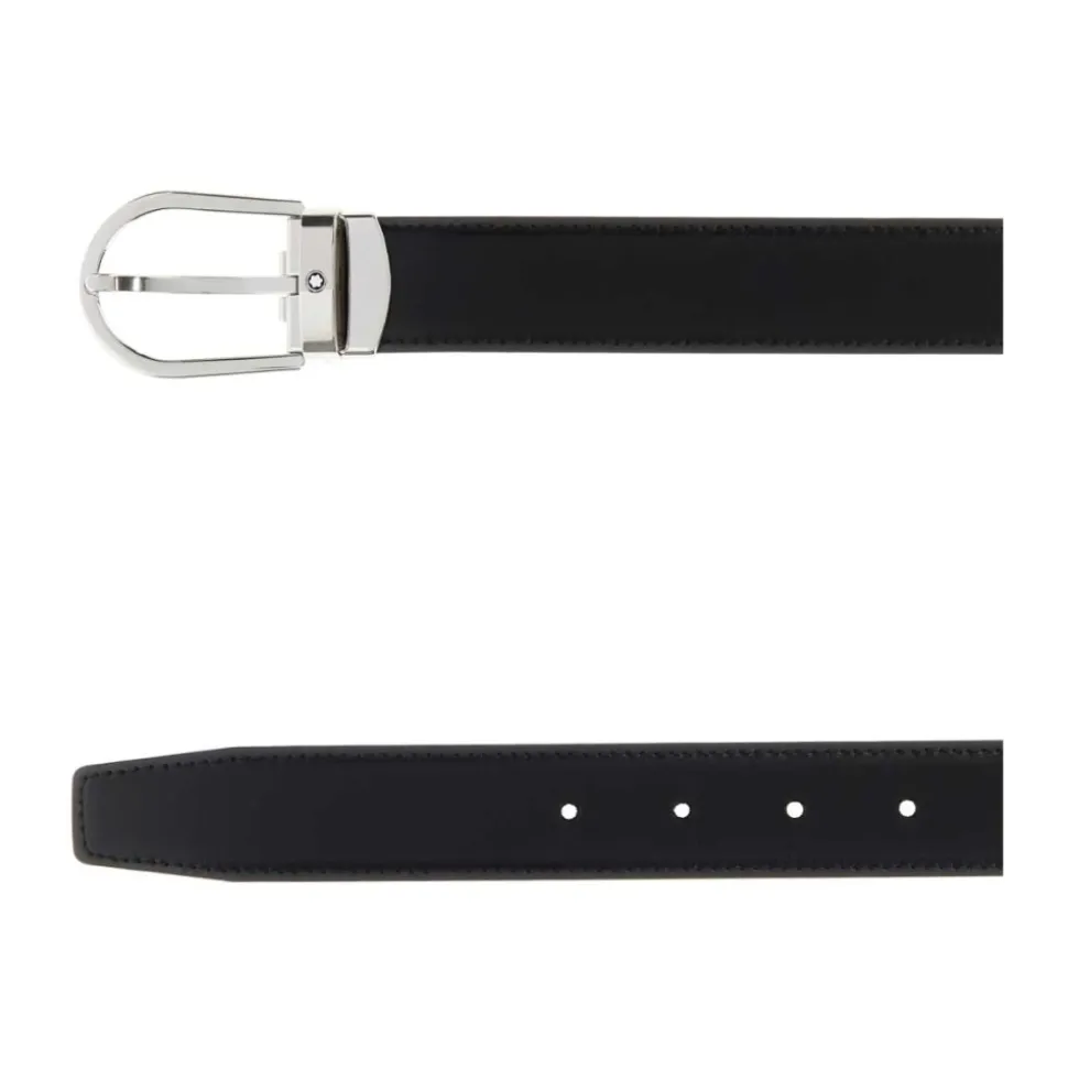 Cinturón reversible Meisterstück Horseshoe Leather de 30 mm