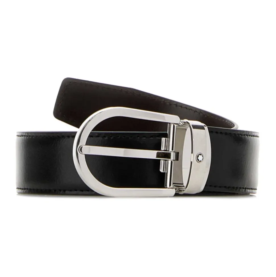 Cinturón reversible Meisterstück Horseshoe Leather de 30 mm