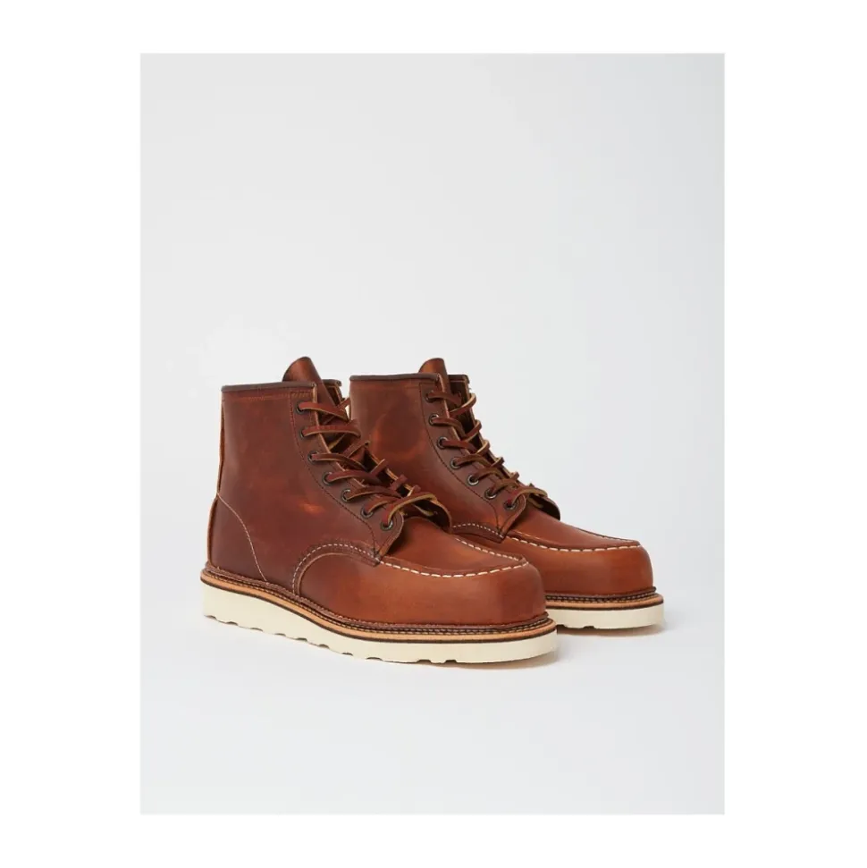 1907 Classic Moc Toe Copper Botas