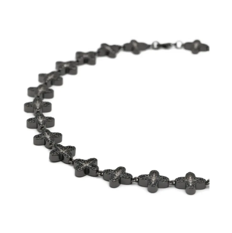 Clover Baguette Necklace