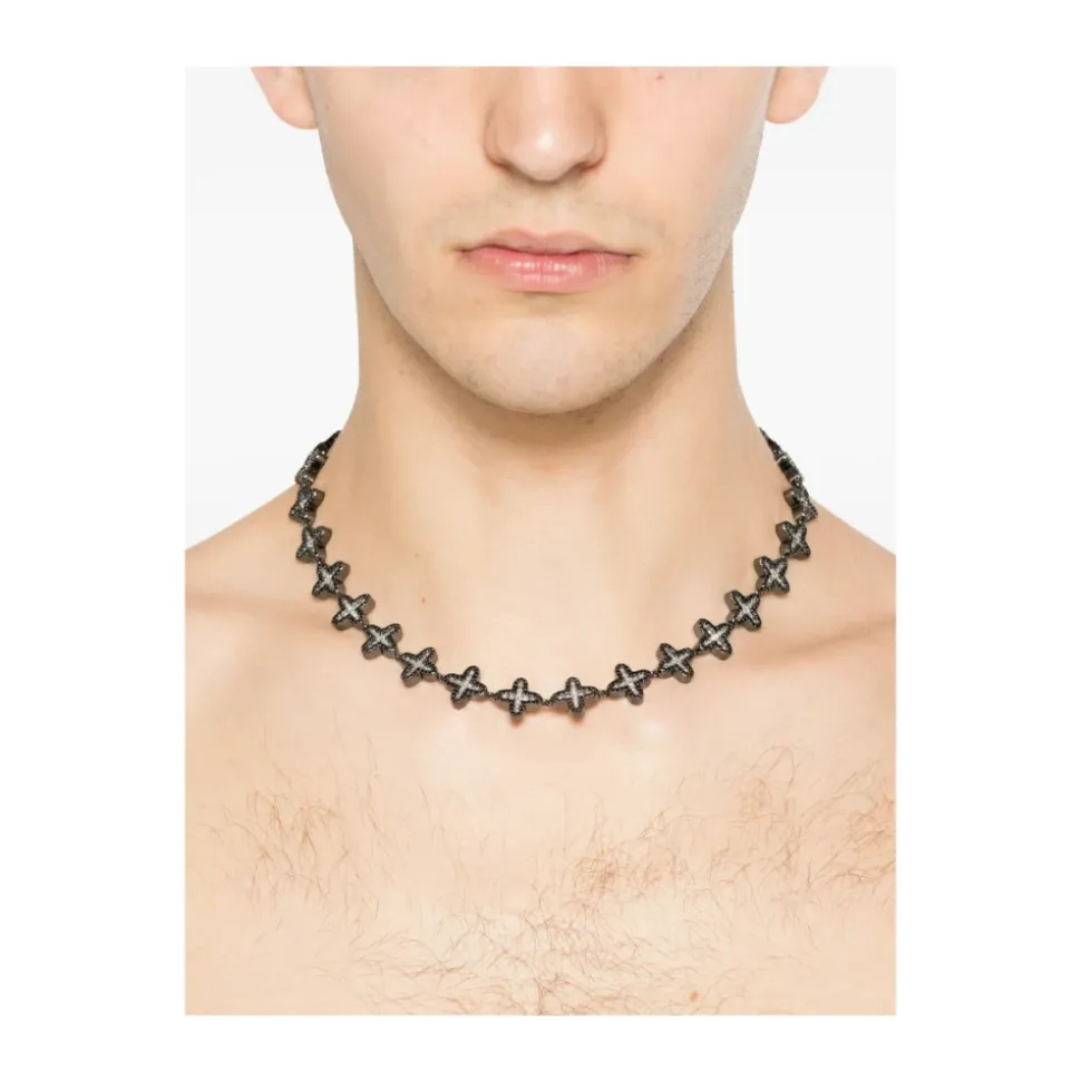 Clover Baguette Necklace