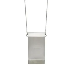 Collar con cenicero portátil