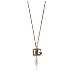 Collar con colgante en forma de logotipo