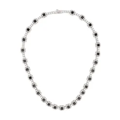 Collar con Cristal Corte Princesa