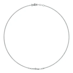 Collar con rosas y puntos de luz