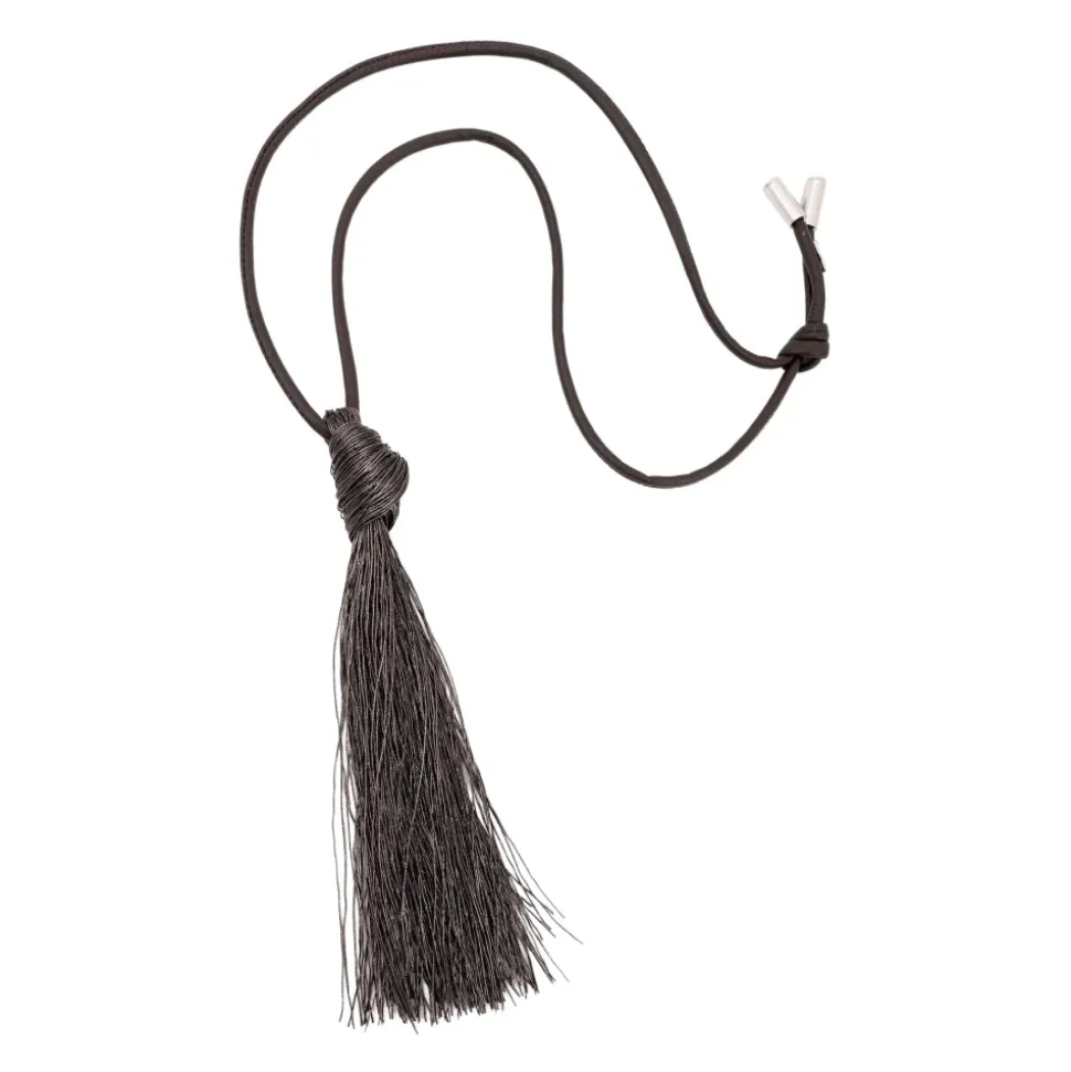 Collar Largo con Flecos