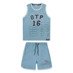 Conjunto Baloncesto Azul Verano Hombre