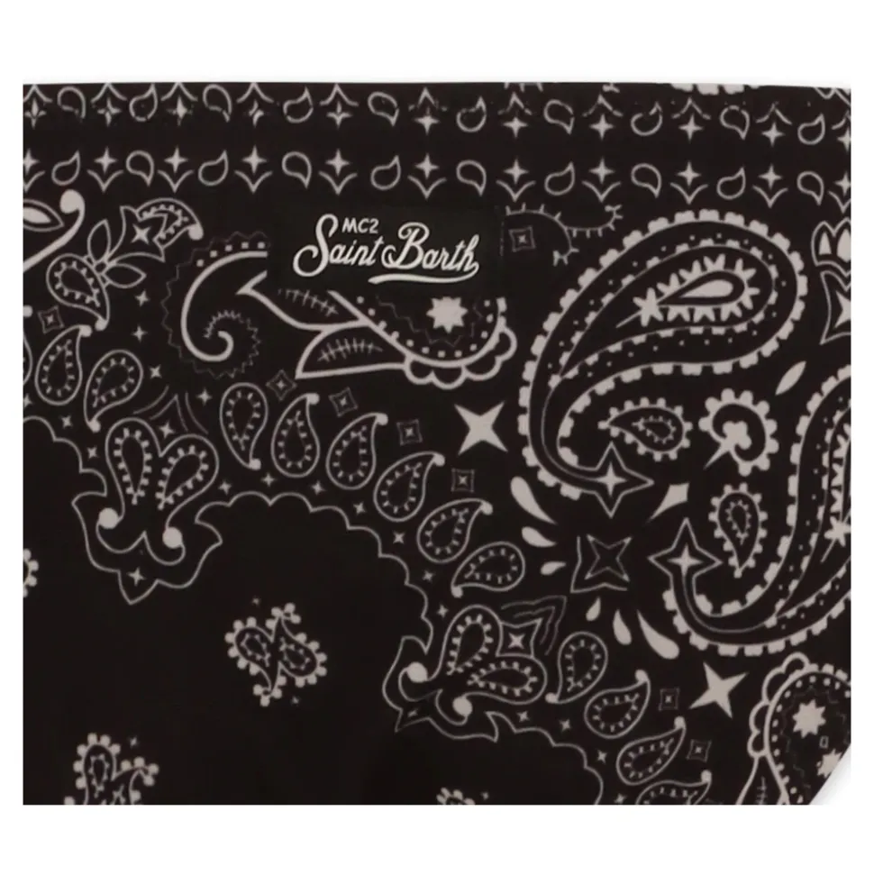 Conjunto Bikini Paisley Negro