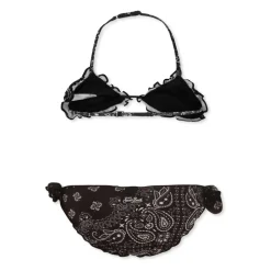 Conjunto Bikini Paisley Negro