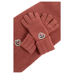 conjunto: bufanda y guantes