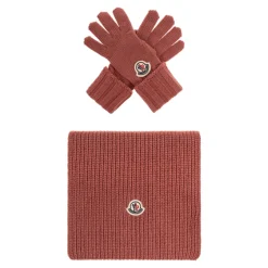 conjunto: bufanda y guantes