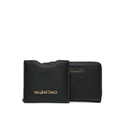 Conjunto de Billetera y Espejo Negro PARURE