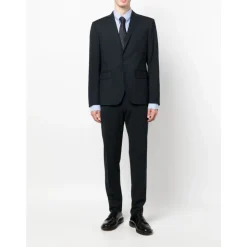 Conjunto de Chaqueta y Pantalones Azul Marino