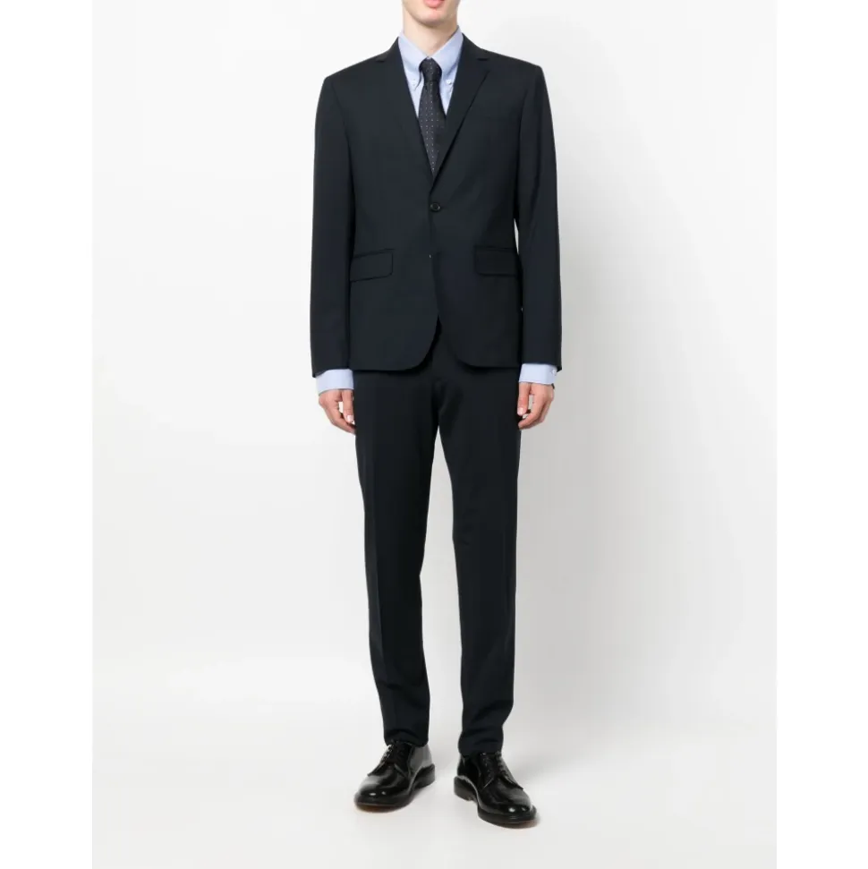 Conjunto de Chaqueta y Pantalones Azul Marino