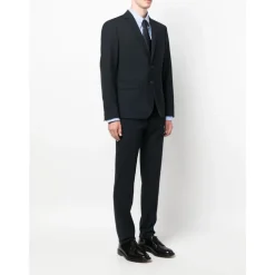 Conjunto de Chaqueta y Pantalones Azul Marino