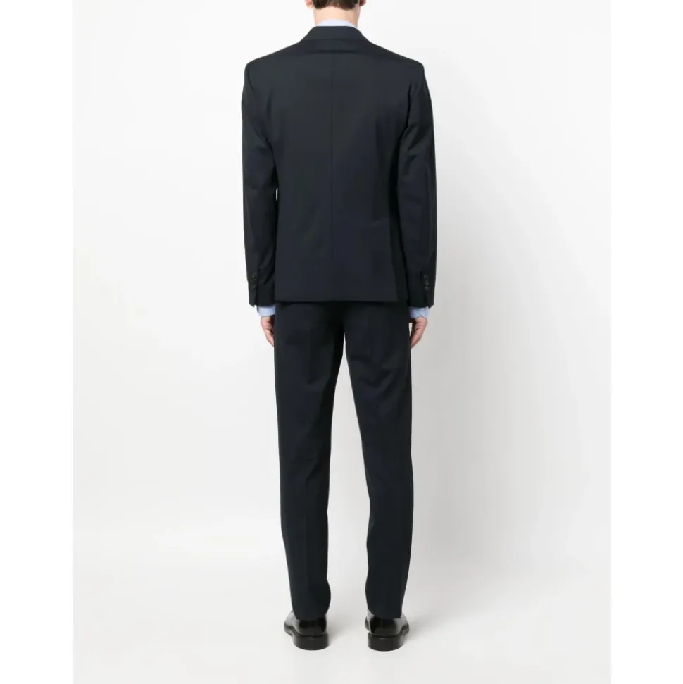 Conjunto de Chaqueta y Pantalones Azul Marino