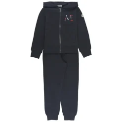 Conjunto de Dos Piezas de Algodón Azul para Niño