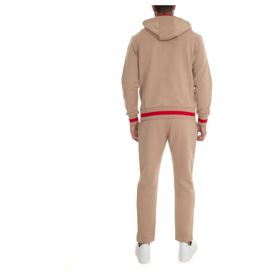 Conjunto Deportivo de Algodón con Logo Bordado