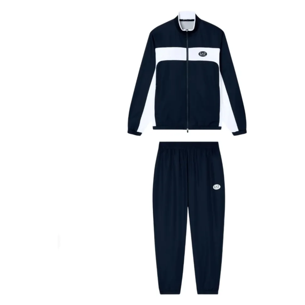 Conjunto Deportivo de Tejido Técnico con Detalles Acanalados
