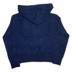 Cárdigan Niños Azul Tejido Capucha