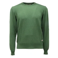 Crew Neck Cotton Fin.12 Sweater