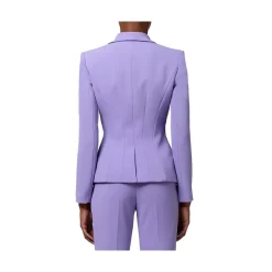 Crêpe Double-Breasted Jacket