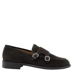23070-C-VS3.EBONY Mocasín con Hebilla Doble