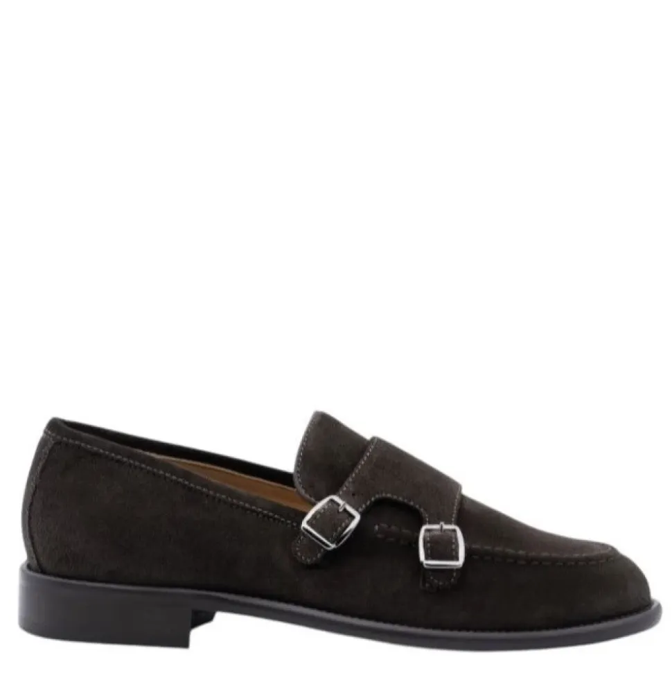 23070-C-VS3.EBONY Mocasín con Hebilla Doble