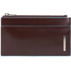 Delgado Marrón Unisex Monedero Tarjetero