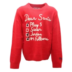 Douglas Emb List Sweater