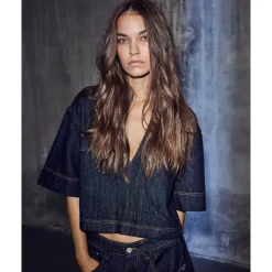 Drew Denim Top