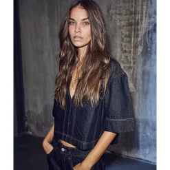 Drew Denim Top