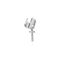 Ear Cuff de Latón con Motivo Religioso