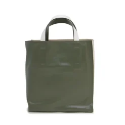 Elegante bolso de hombro Bianco-Verde