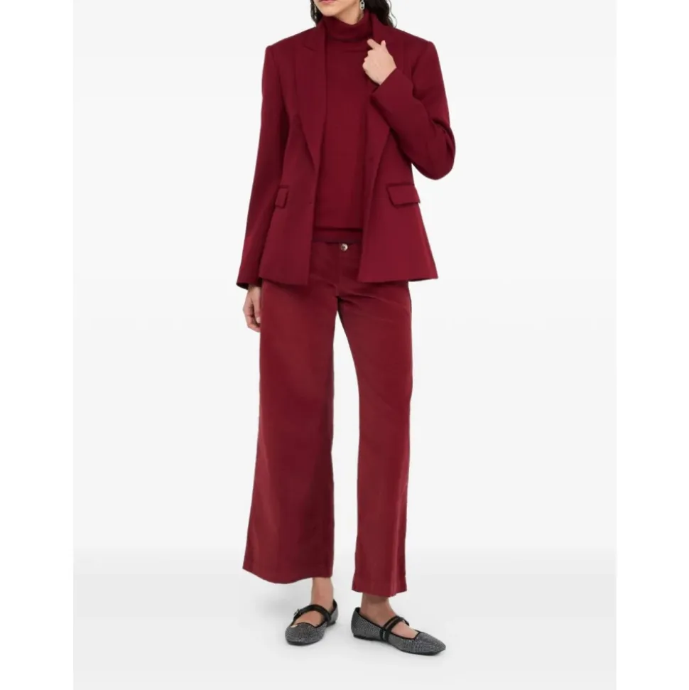 Elegante Rojo Ropa de abrigo AW25