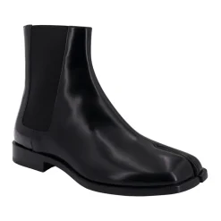 Elegantes Botines Chelsea de Cuero
