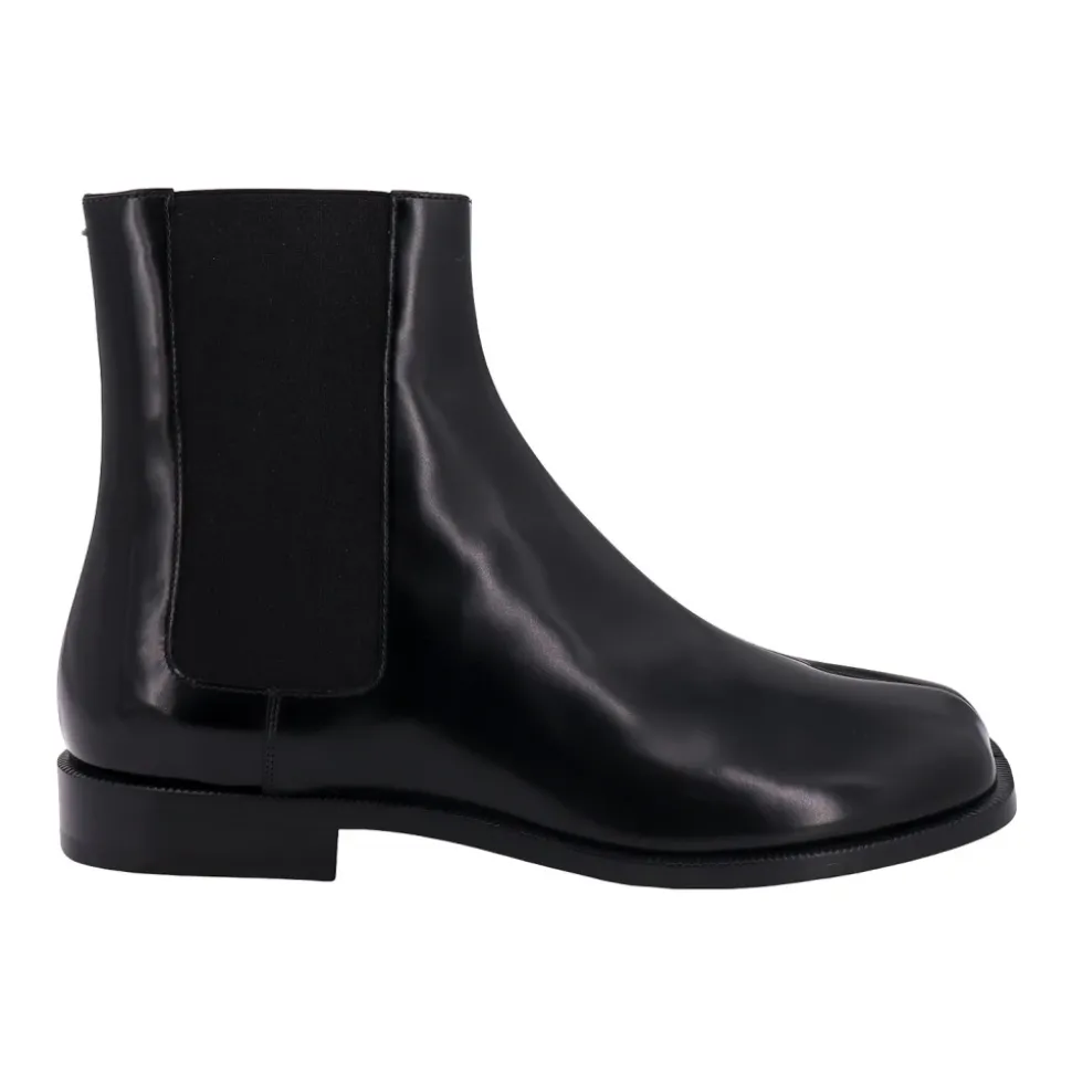 Elegantes Botines Chelsea de Cuero