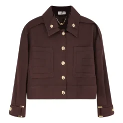 Elisabetta Franchi Jackets Marrón