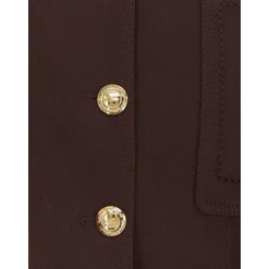 Elisabetta Franchi Jackets Marrón