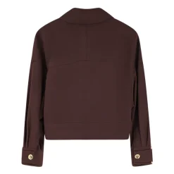 Elisabetta Franchi Jackets Marrón