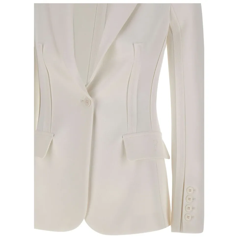 Elisabetta Franchi Jackets White