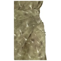Elise, vestido de seda organica pua print-