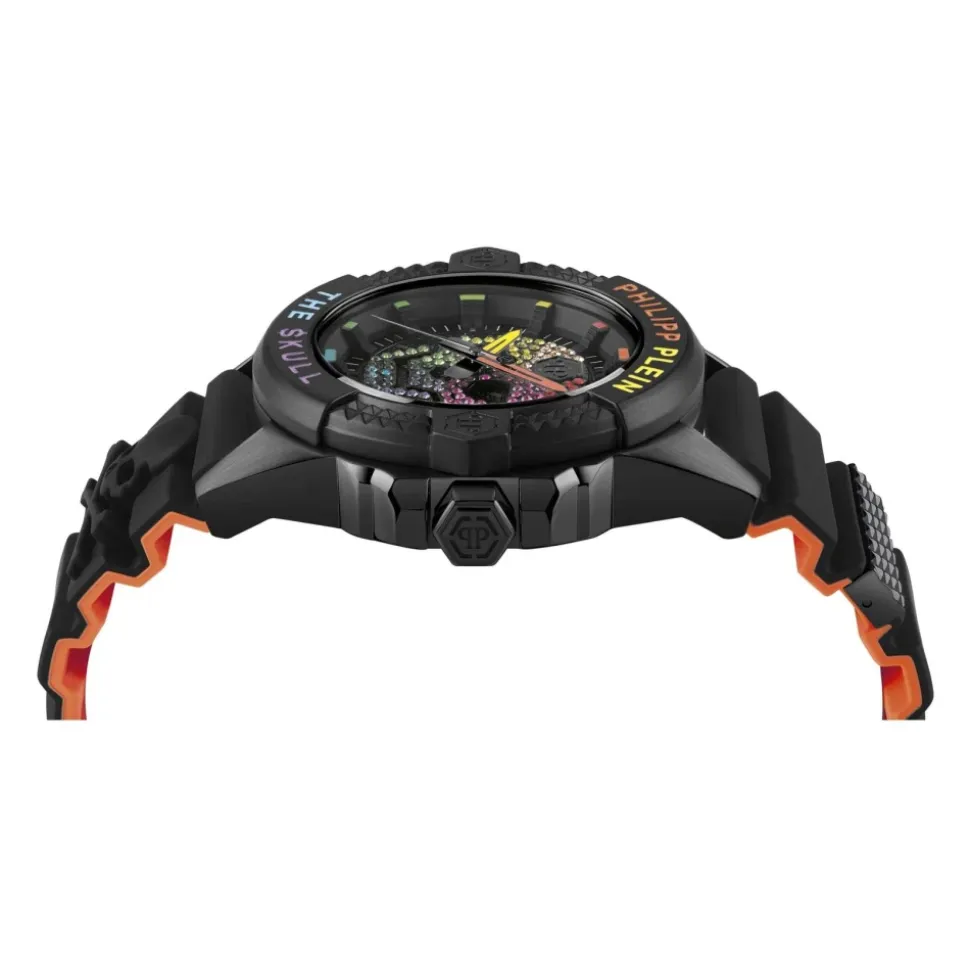 El Reloj $kull Titan Crystal Rainbow de Philipp Plein