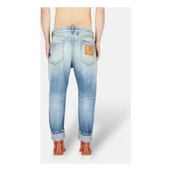 Estilo Vintage Cómodos Jeans Pierna Ancha