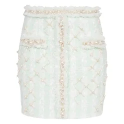 Falda Corta de Tweed